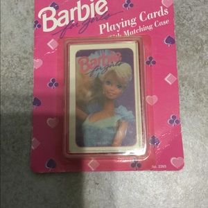 1992 Barbie playing cards